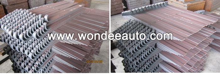 Factory Production Line Before Heat Treatment Leaf Spring