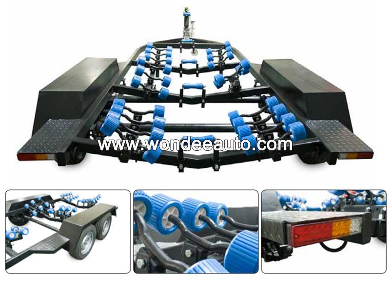 High Quality Easy Load Aluminum Small Boat Trailer